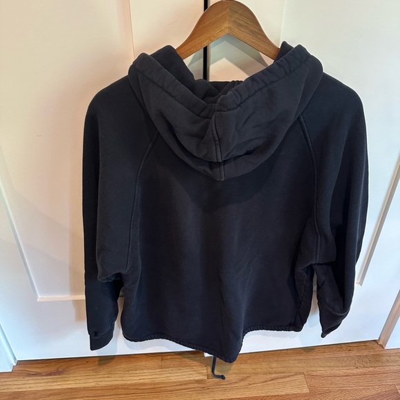 Gucci Blue Oversized Sweatshirt with Red Stripe - Picture 5 of 7